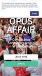 Mobile Screenshot of opusaffair.com